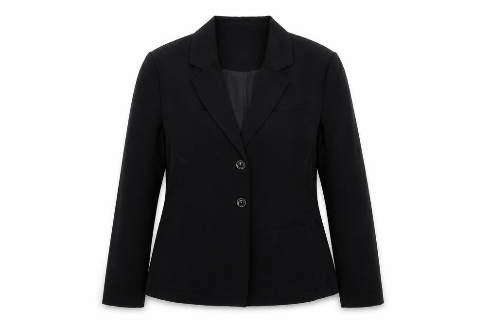 Newport News Womens Black   Jacket Suit Jacket Size M