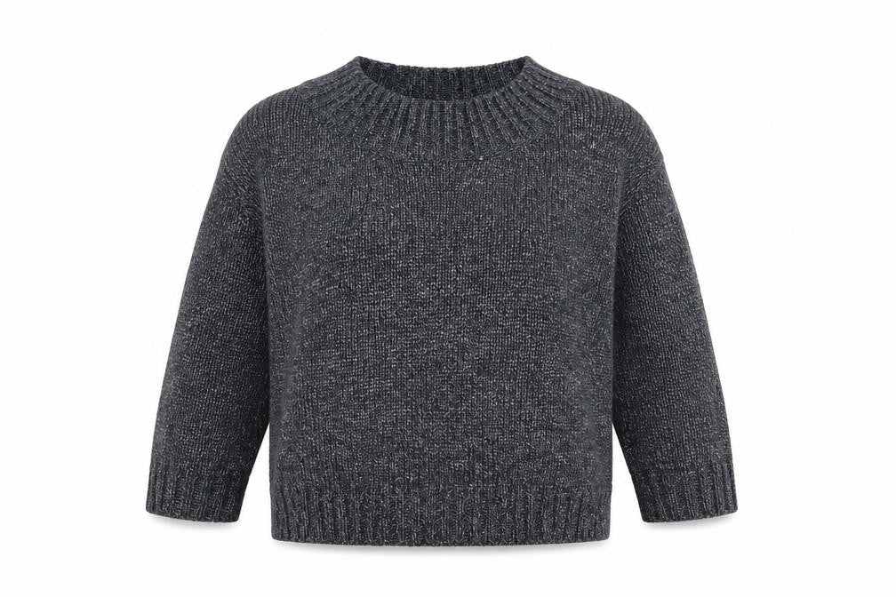 Front view of Gap women’s blue jumper, size S