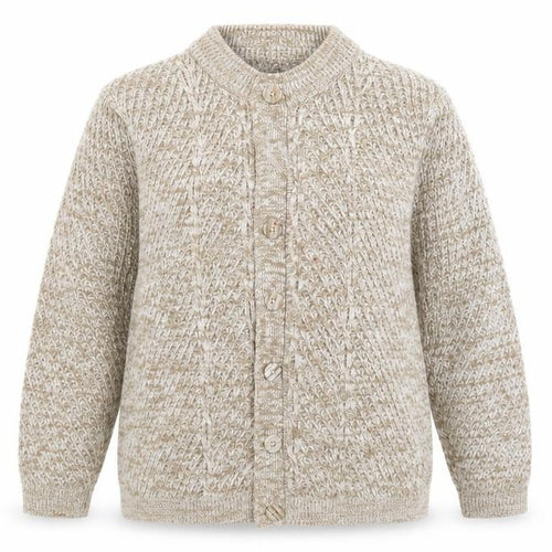 BM Collection Womens Beige   Cardigan Jumper Size M