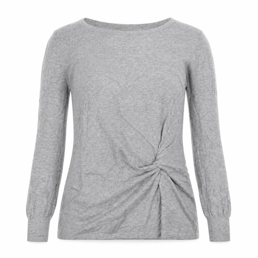 NEXT Womens Grey   Pullover Jumper Size 6  - Twist front