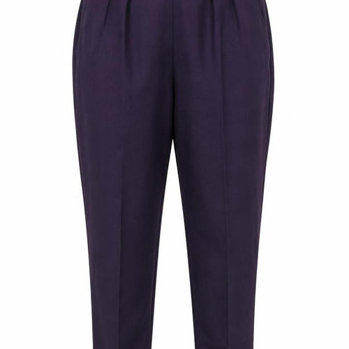 Slimtru Womens Purple   Trousers  Size 12 L26 in