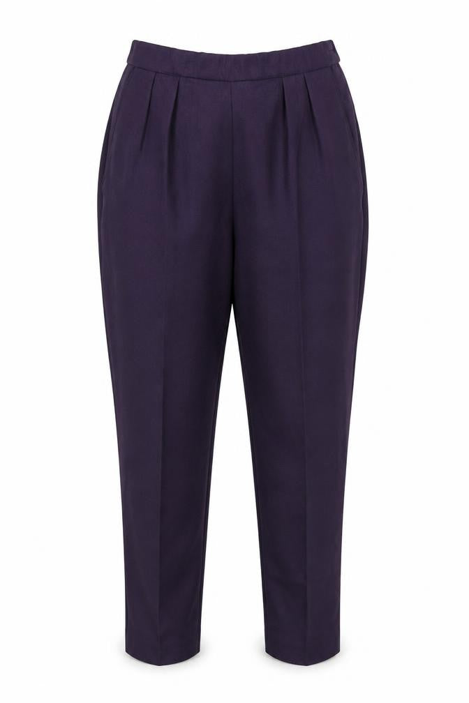 Slimtru Womens Purple   Trousers  Size 12 L26 in