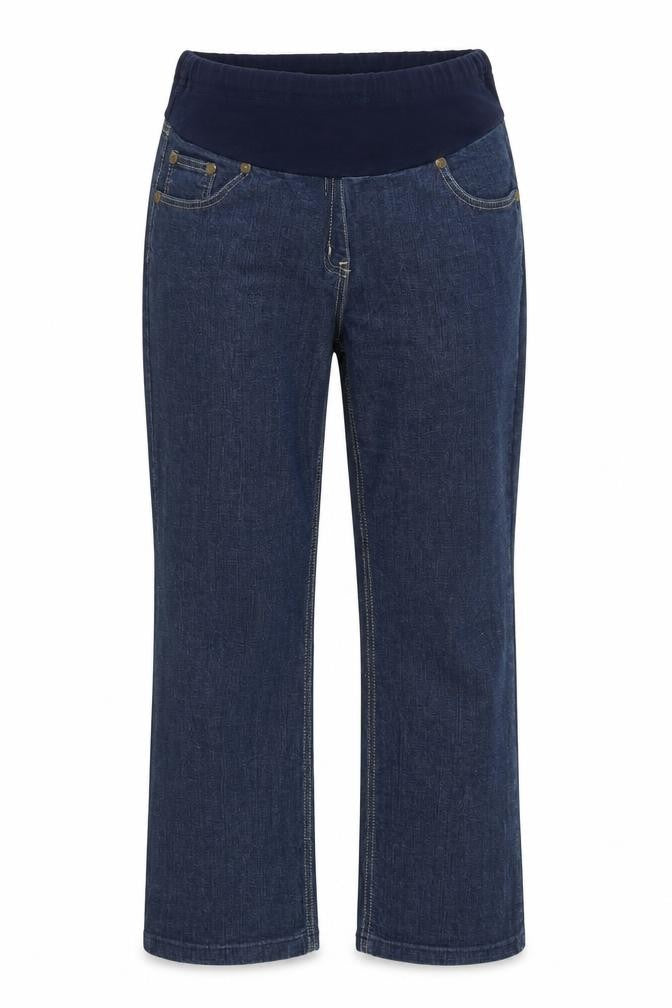 Evie Womens Blue  Denim Mom Jeans Size 12 L28 in