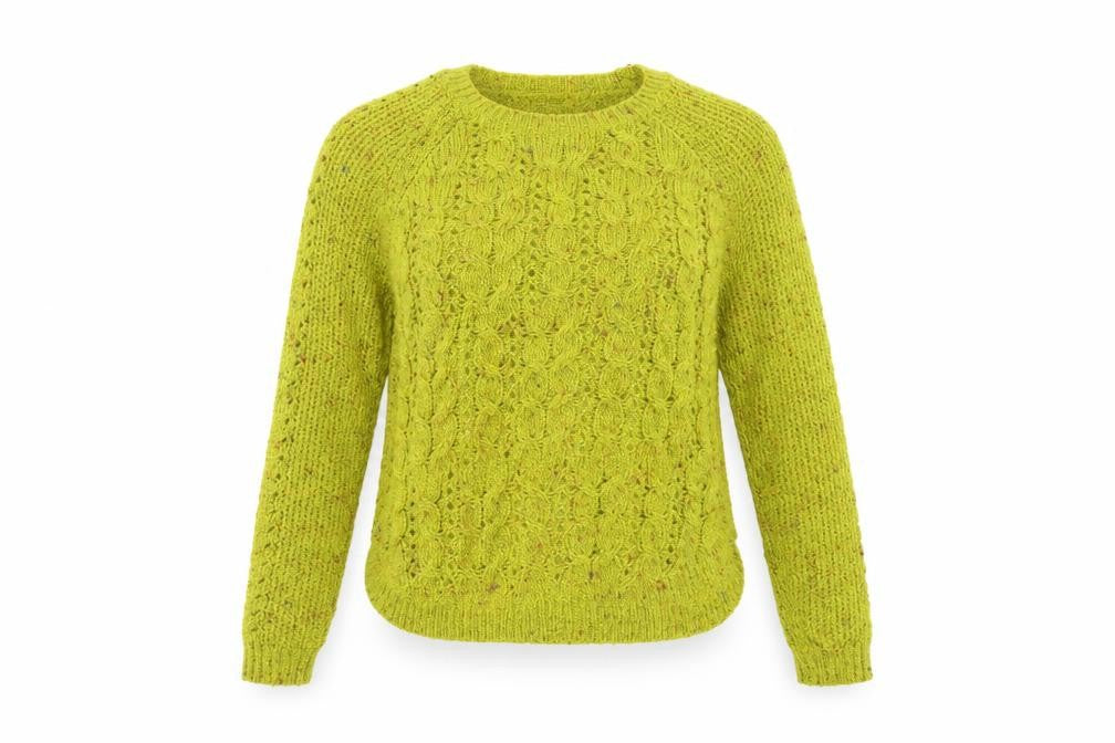 Marks and Spencer Womens Yellow   Henley Jumper Size 8