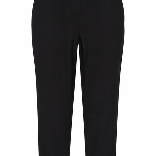 M&Co Womens Black Houndstooth  Trousers  Size 12 L27 in
