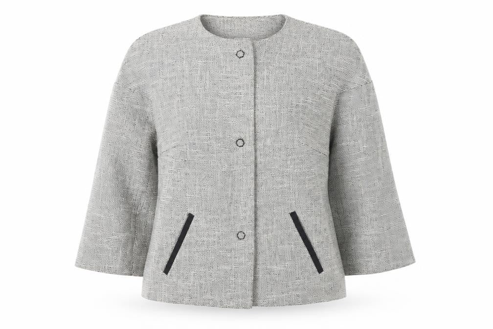 Per Una Womens Grey   Jacket  Size 10