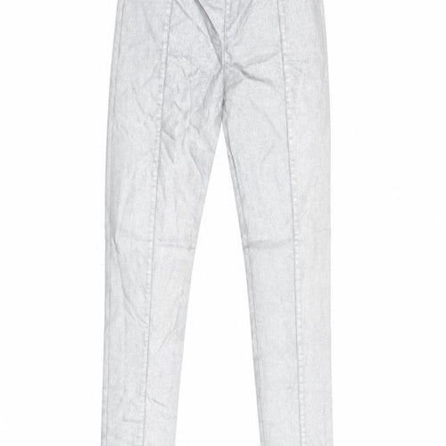 Preworn Womens Silver   Jegging Jeans Size S L30 in
