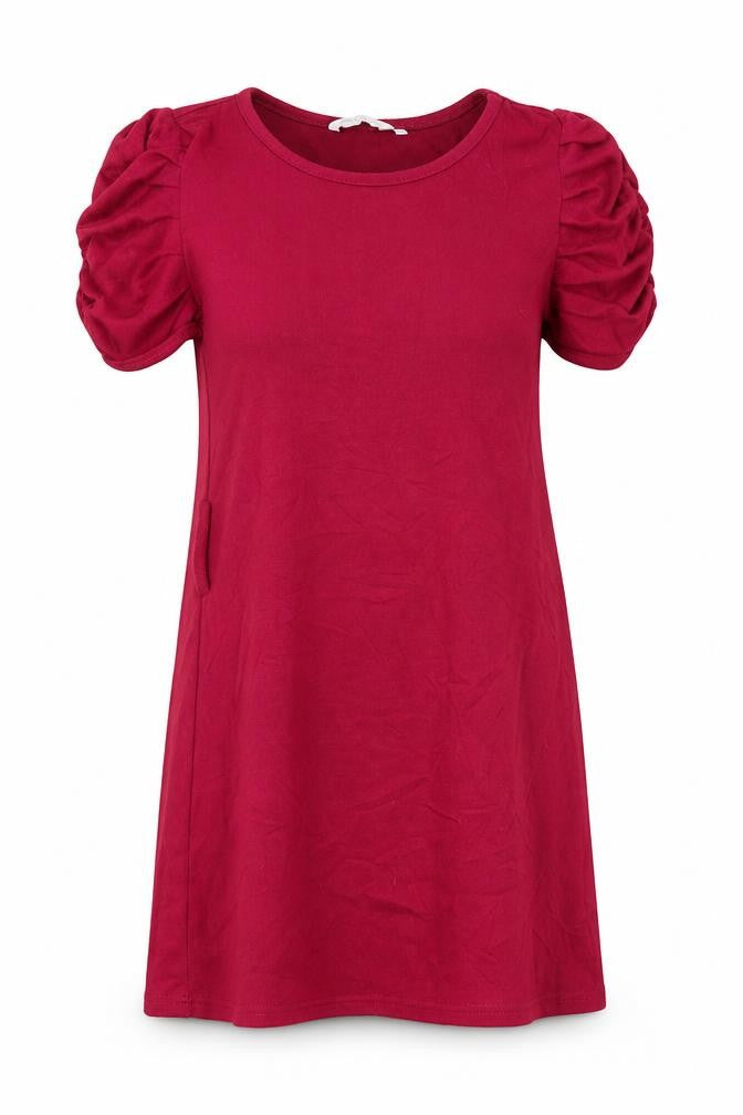 Front view of New Look women’s pink shift, size UK 10