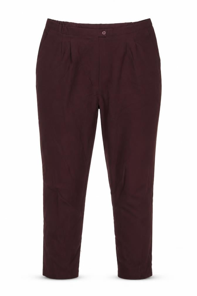 Afibel Womens Red   Trousers  Size 38 in L29 in