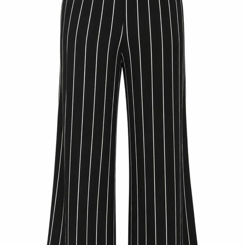 Divided Womens Black Striped  Trousers  Size S L23 in