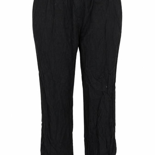 ASOS Womens Black   Capri Trousers Size 16 L27 in