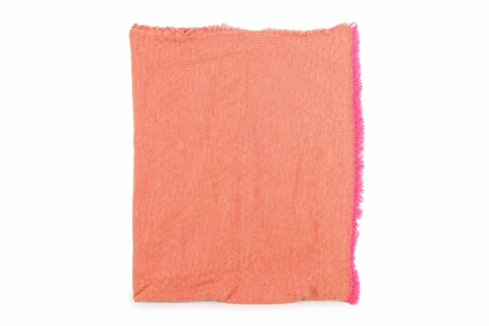 Preworn Womens Orange    Shawl/Wrap