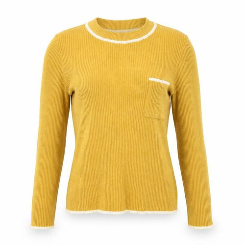 Cooperative Womens Yellow   Pullover Jumper Size XS