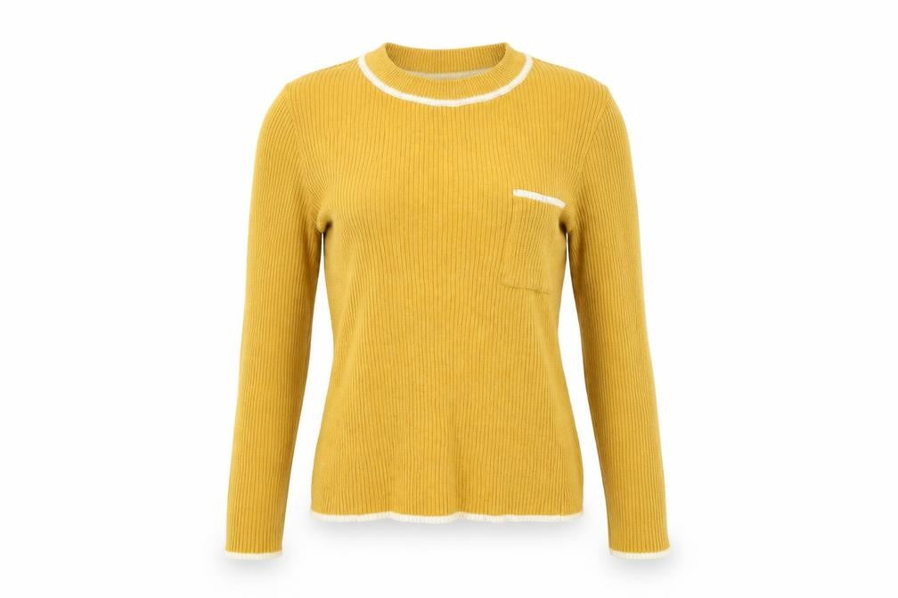 Cooperative Womens Yellow   Pullover Jumper Size XS