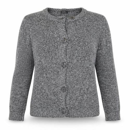 BM Womens Grey   Cardigan Jumper Size M