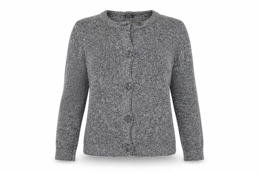 BM Womens Grey   Cardigan Jumper Size M