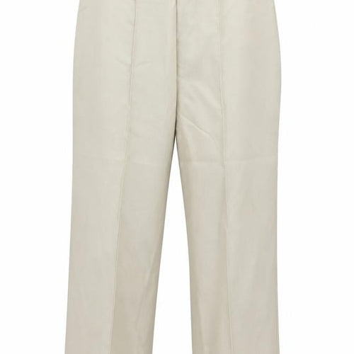 Unity Womens Beige   Trousers  Size 16 L25 in - Elastic Waist