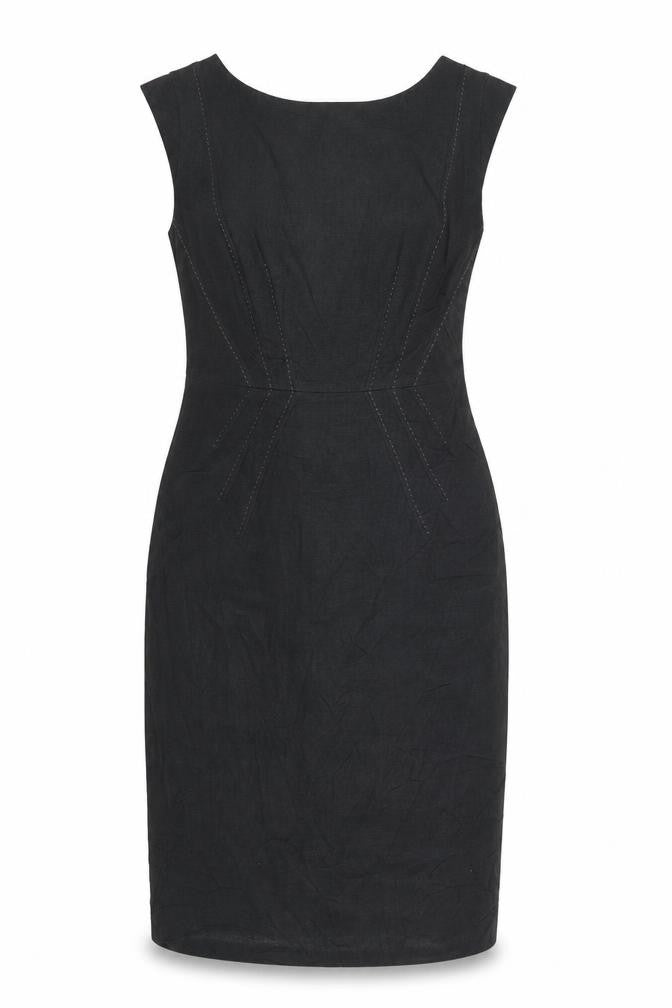 M&S Womens Grey   Pencil Dress  Size 10