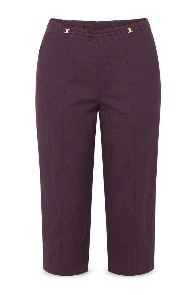 Marks and Spencer Womens Purple   Trousers  Size 12 L22 in