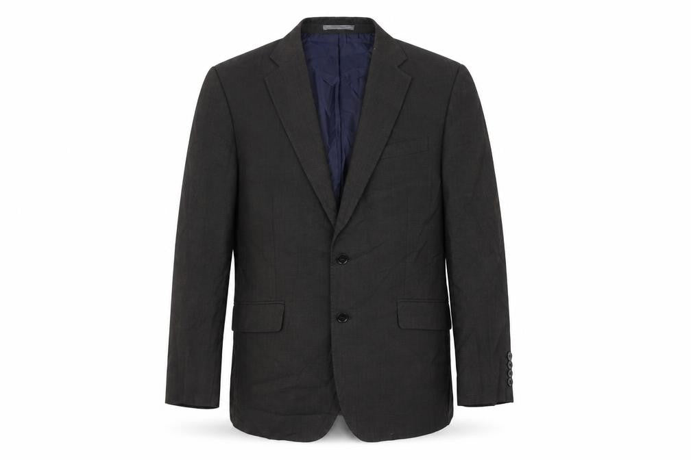 Front view of Marks & Spencer men’s black jacket suit jacket, size 42