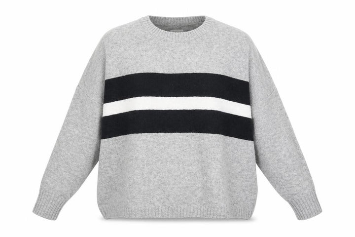 Hollister Womens Grey Knit Pullover Jumper Size S