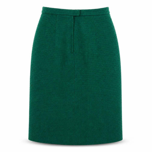 Preworn Womens Green  Rayon Straight & Pencil Set Size 30