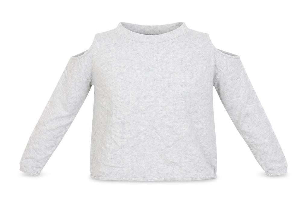 New Look Girls Grey   Pullover Jumper Size 11-12 Years