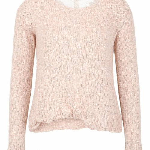 Apricot Womens Pink  Knit Pullover Jumper Size S