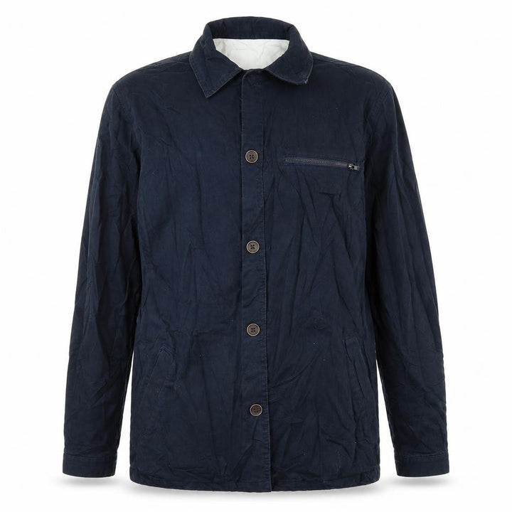 Pull&Bear Mens Blue   Jacket  Size S  - Follow No One