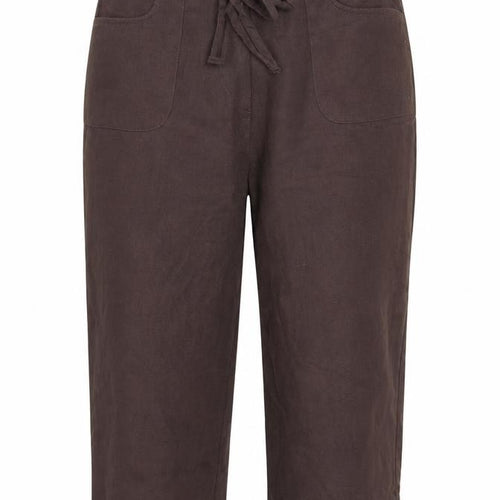 Classics Womens Brown   Cropped Trousers Size 36 in L21 in