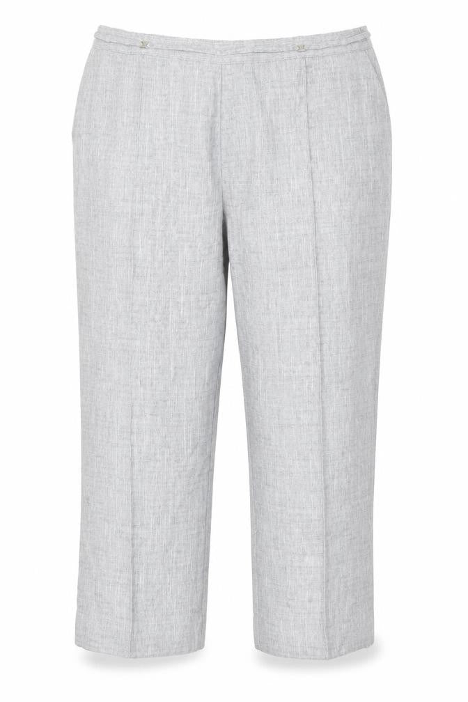 M&S Womens Grey   Trousers  Size 18 L20 in