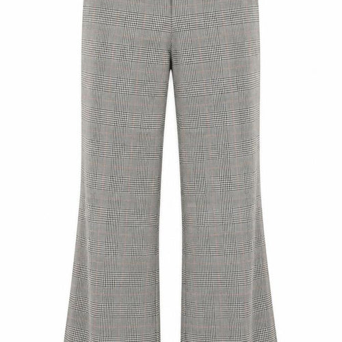 Massimo Womens Brown Check  Trousers  Size 32 in L31 in