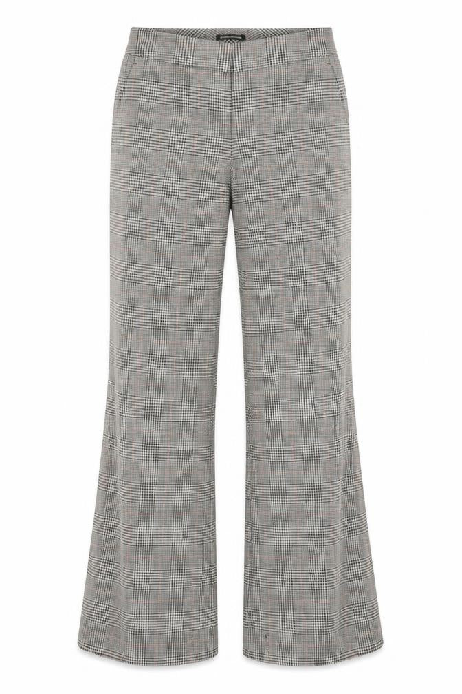Massimo Womens Brown Check  Trousers  Size 32 in L31 in