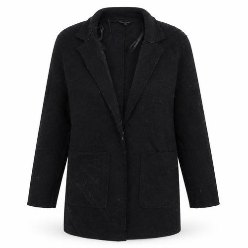New Look Womens Black   Jacket Coat Size 8