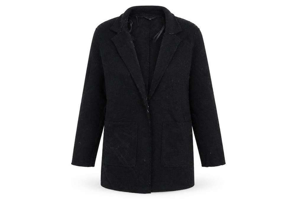 New Look Womens Black   Jacket Coat Size 8