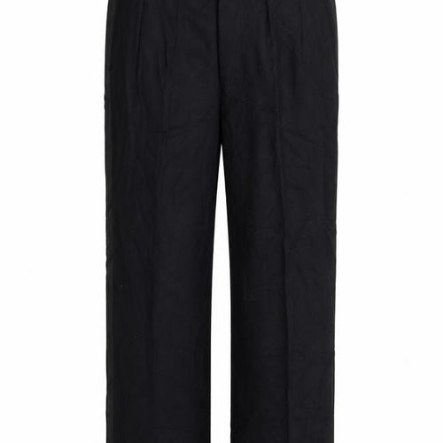 Preworn Womens Black  Rayon Trousers  Size 32 in L30 in