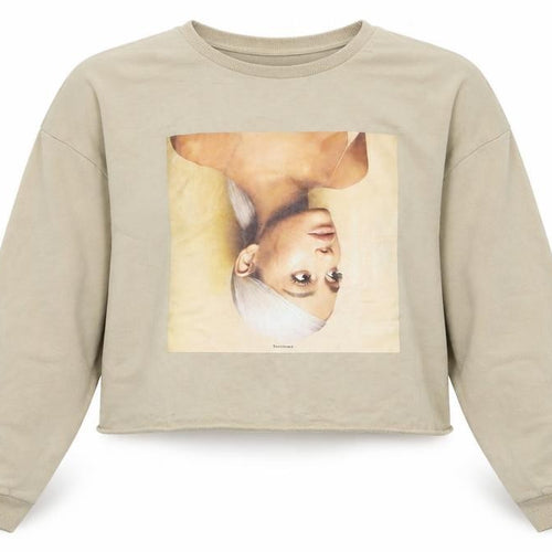 Ariana Grande Womens Beige   Pullover Jumper Size 18