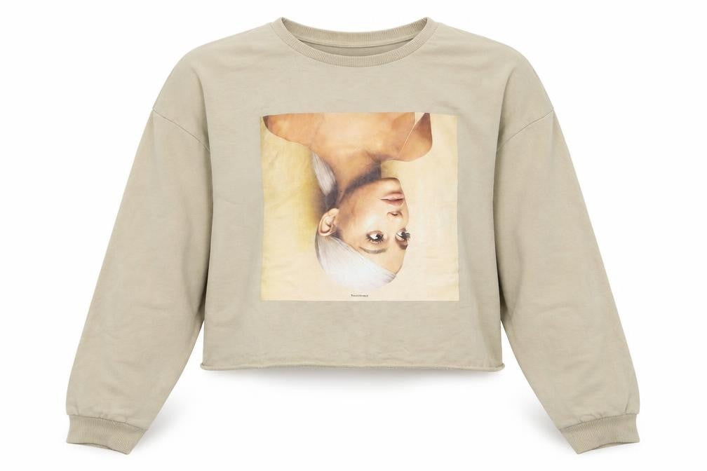 Ariana Grande Womens Beige   Pullover Jumper Size 18