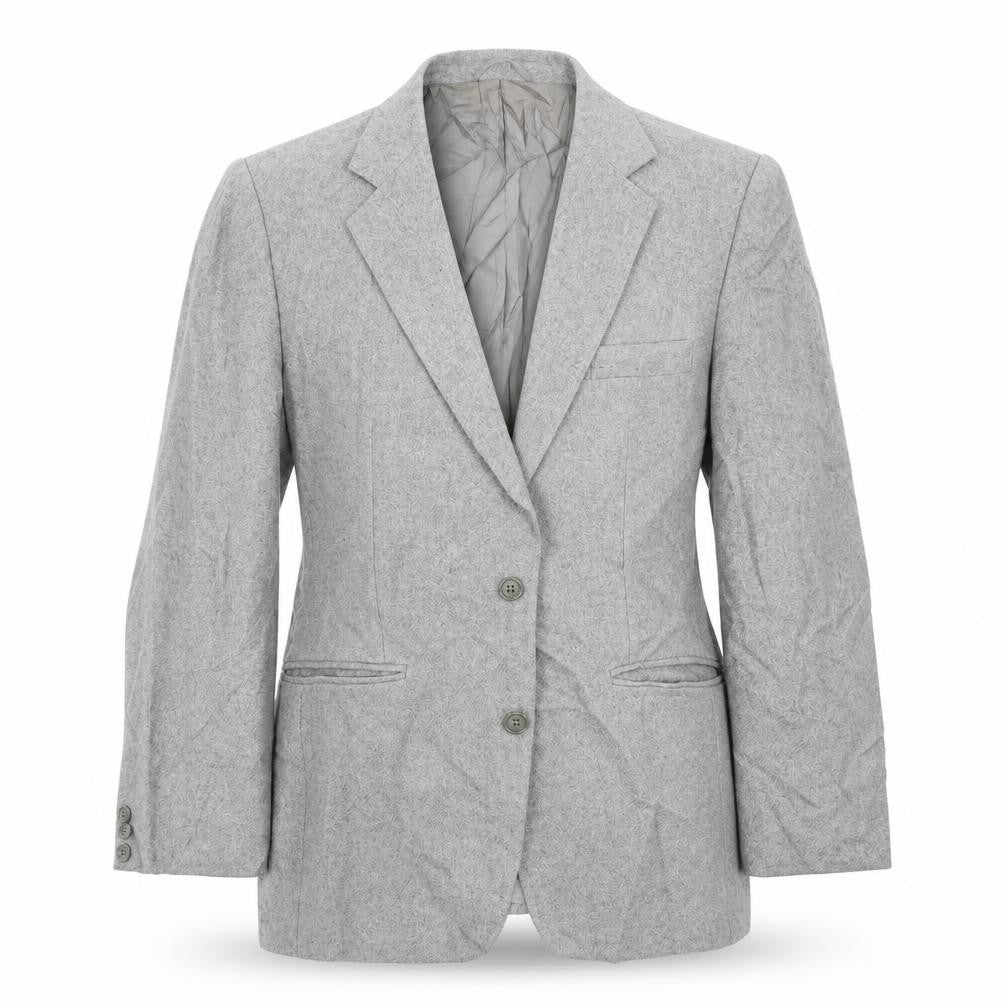 Front view of Alexandre men’s grey jacket blazer, size 40