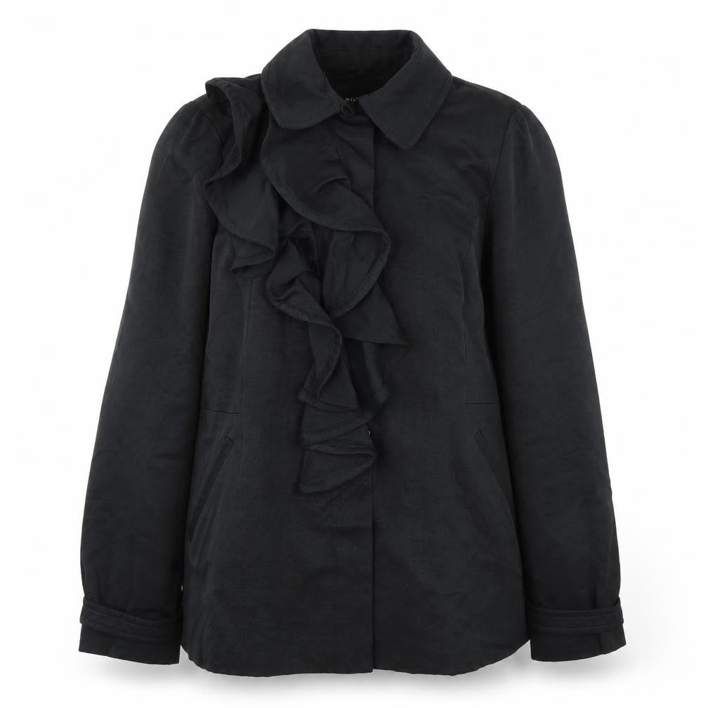Front view of Oasis women’s black jacket blazer, size S