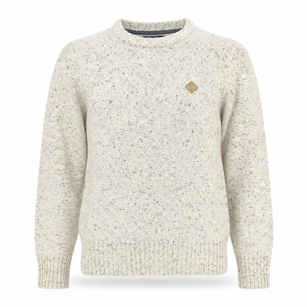 Front view of Revolution women’s beige jumper, size S
