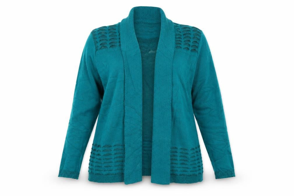 MONIQUE Womens Green   Cardigan Jumper Size M