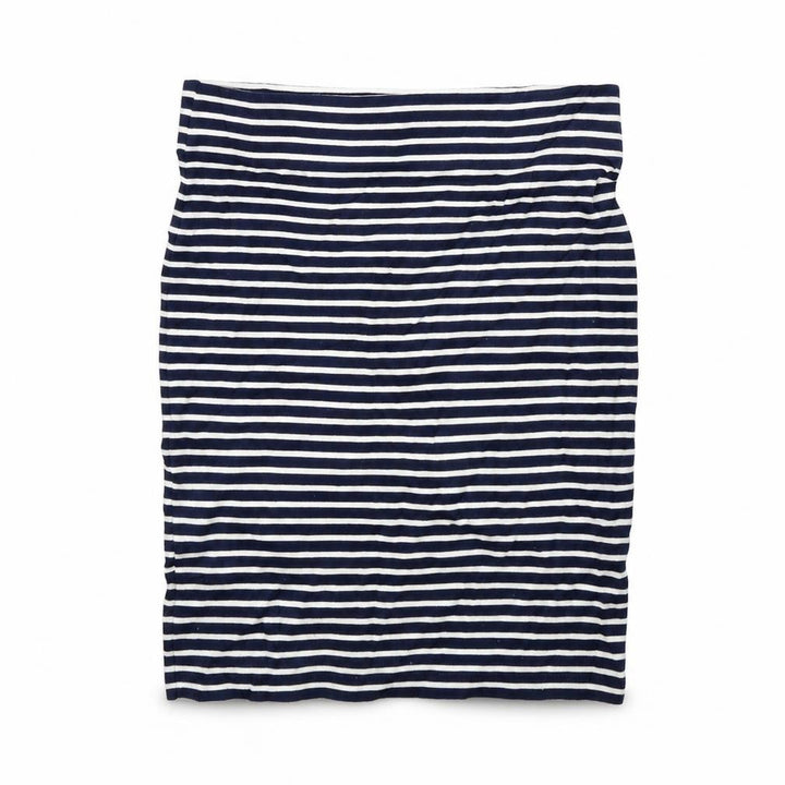 Jack Wills Womens Blue Striped A-Line Skirt Size 6