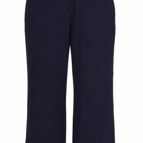 M&S Womens Blue   Trousers  Size 16 L26 in