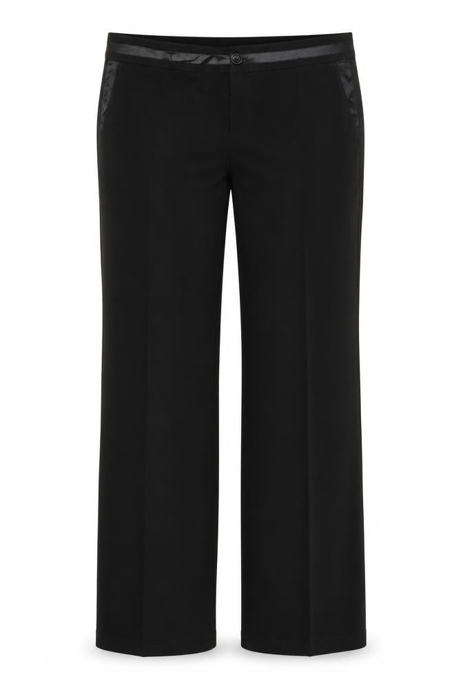 Oui Moments Womens Black   Dress Pants Trousers Size 14 L33 in