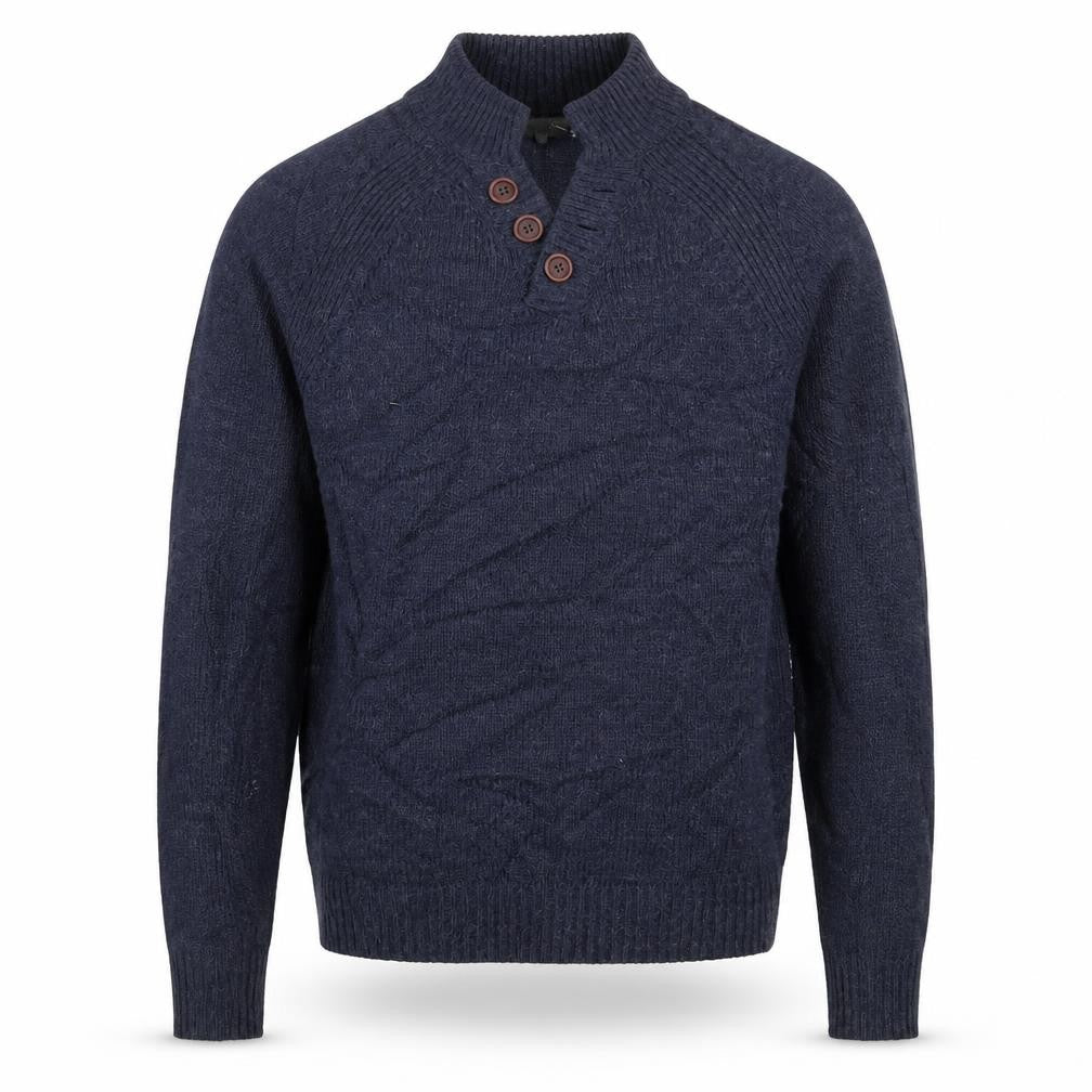 Carter & Rise Mens Blue  Knit Pullover Jumper Size M