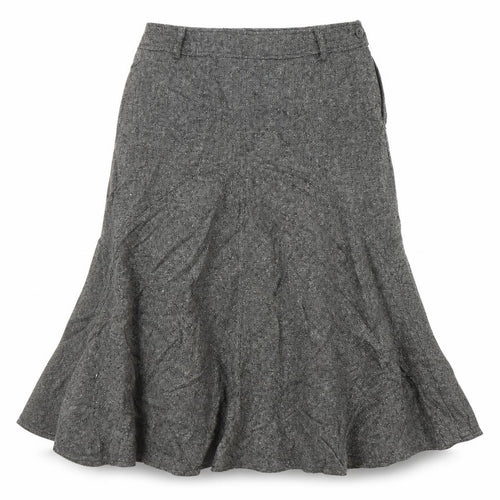 Klass Womens Grey   Trumpet Skirt Size 12