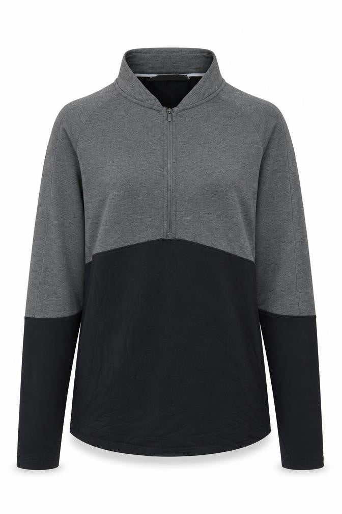 Front view of Cold Gear women’s grey jumper, size S