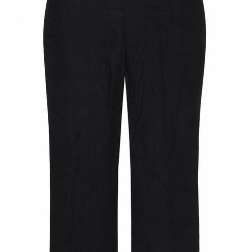NEXT Womens Black   Trousers  Size 14 L28 in