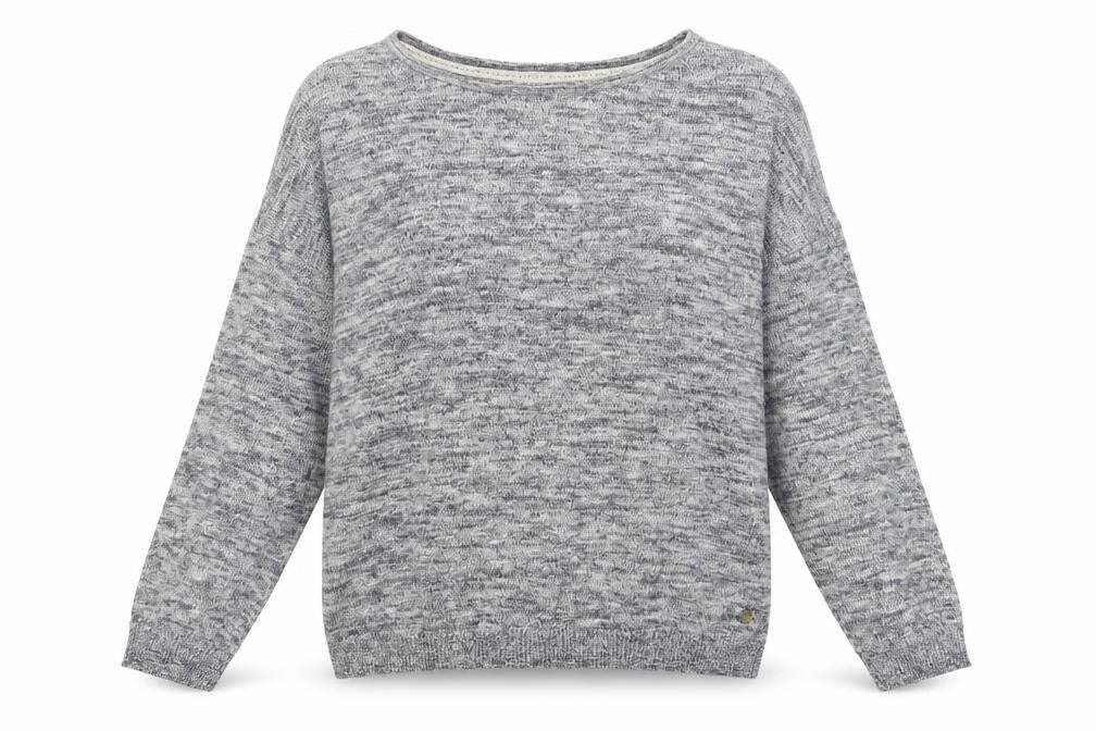 Front view of H&M women’s green jumper, size S